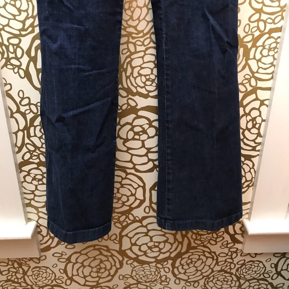 J Crew Classic Flare Dark Wash Jeans Pants - Picture 3 of 8